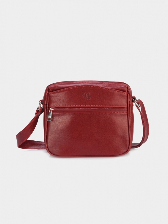 کیف دوشی زنانه خاتون LHB4025 AE  قرمز