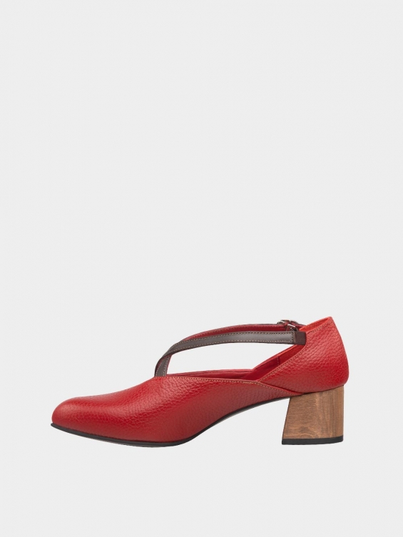 کفش مجلسی زنانه 1341 WS3186 قرمز چپ