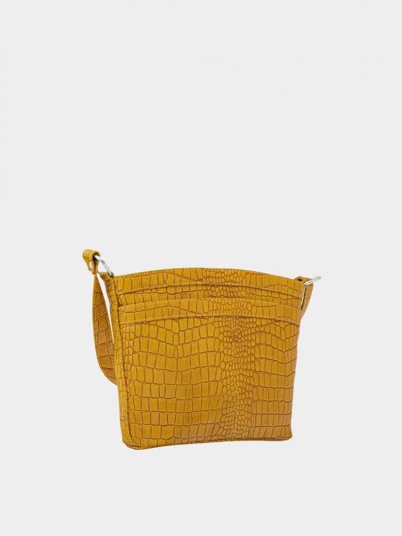 کیف دوشی زنانه خورشید LHB4359 زرد