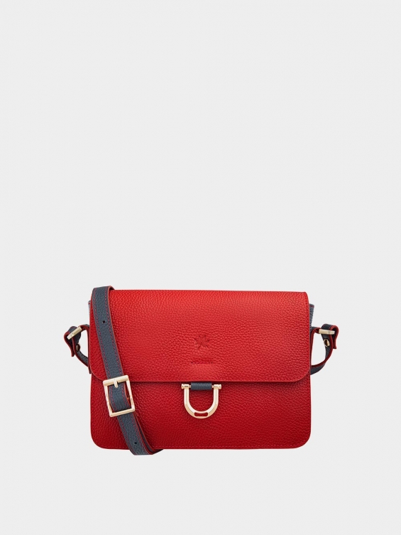 کیف دوشی زنانه میرا LHB4895 قرمز-توسی