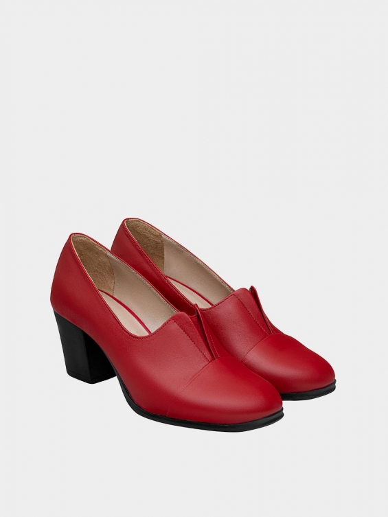 کفش مجلسی زنانه 9002 WS3016  قرمز جفت