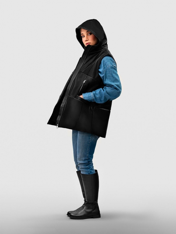 پافر زنانه‌ی نوین‌چرم