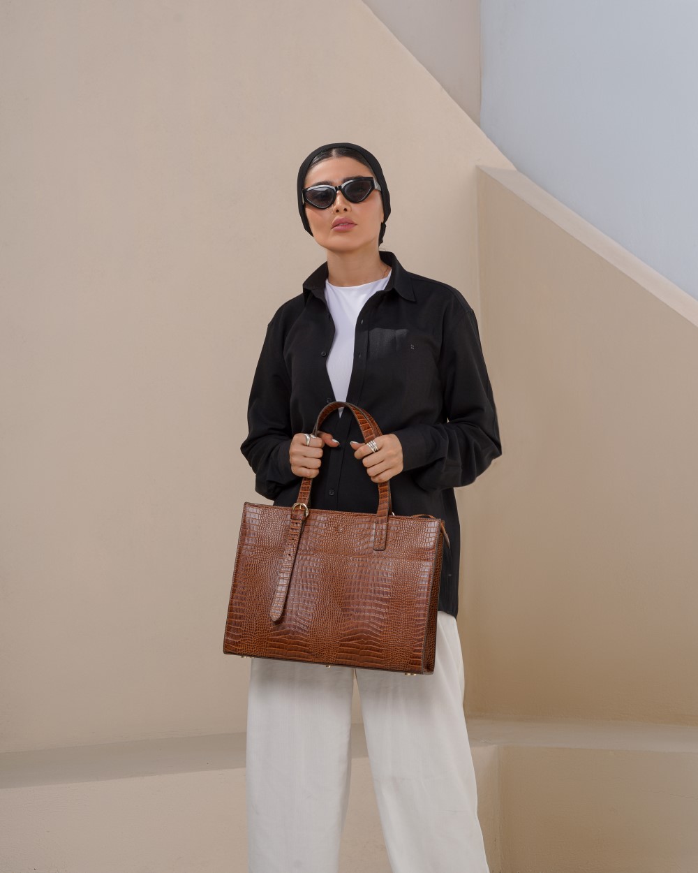 کیف دوشی ساچل زنانه نوین چرم