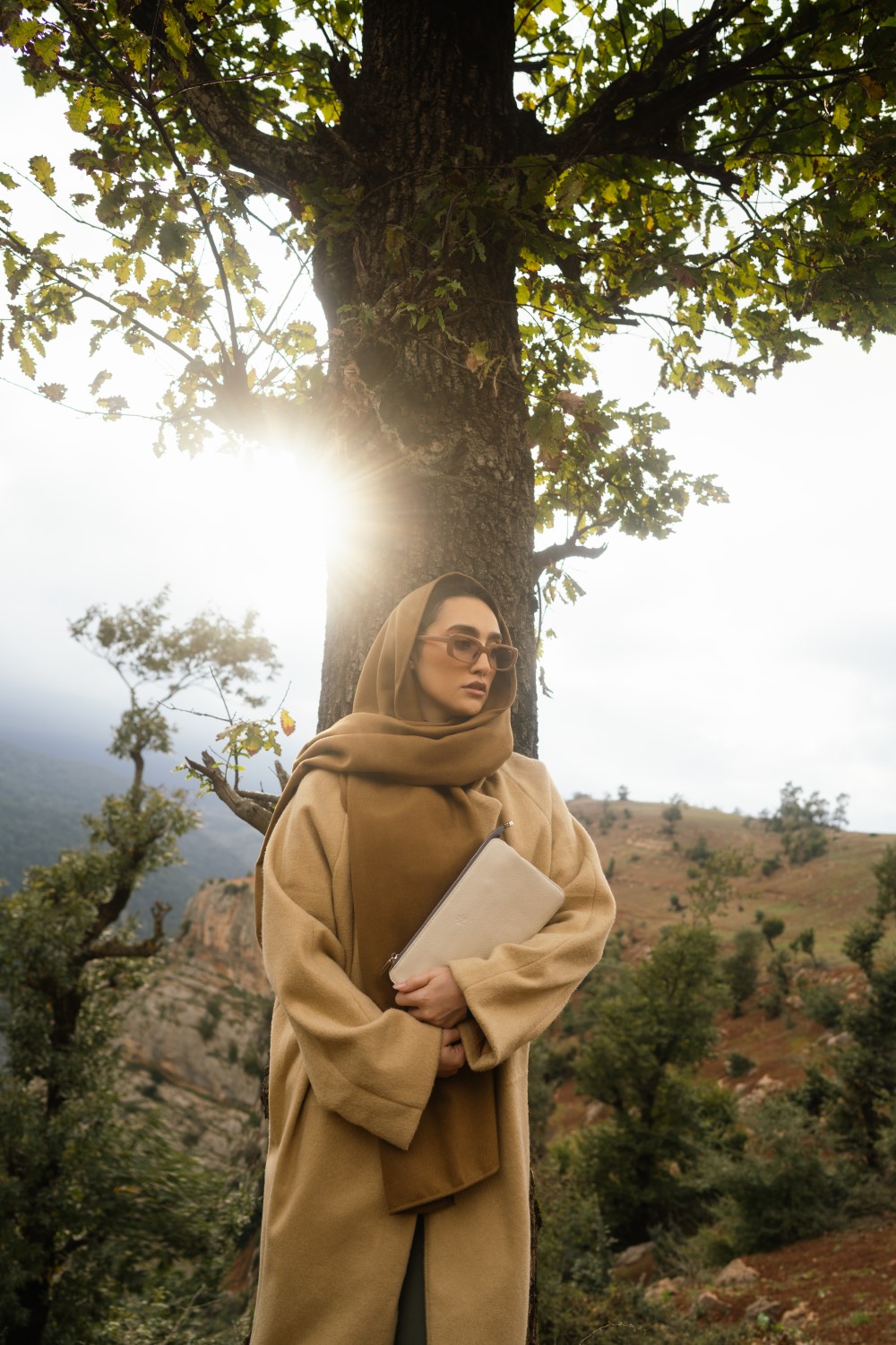 کیف کلاچ زنانه نوین چرم