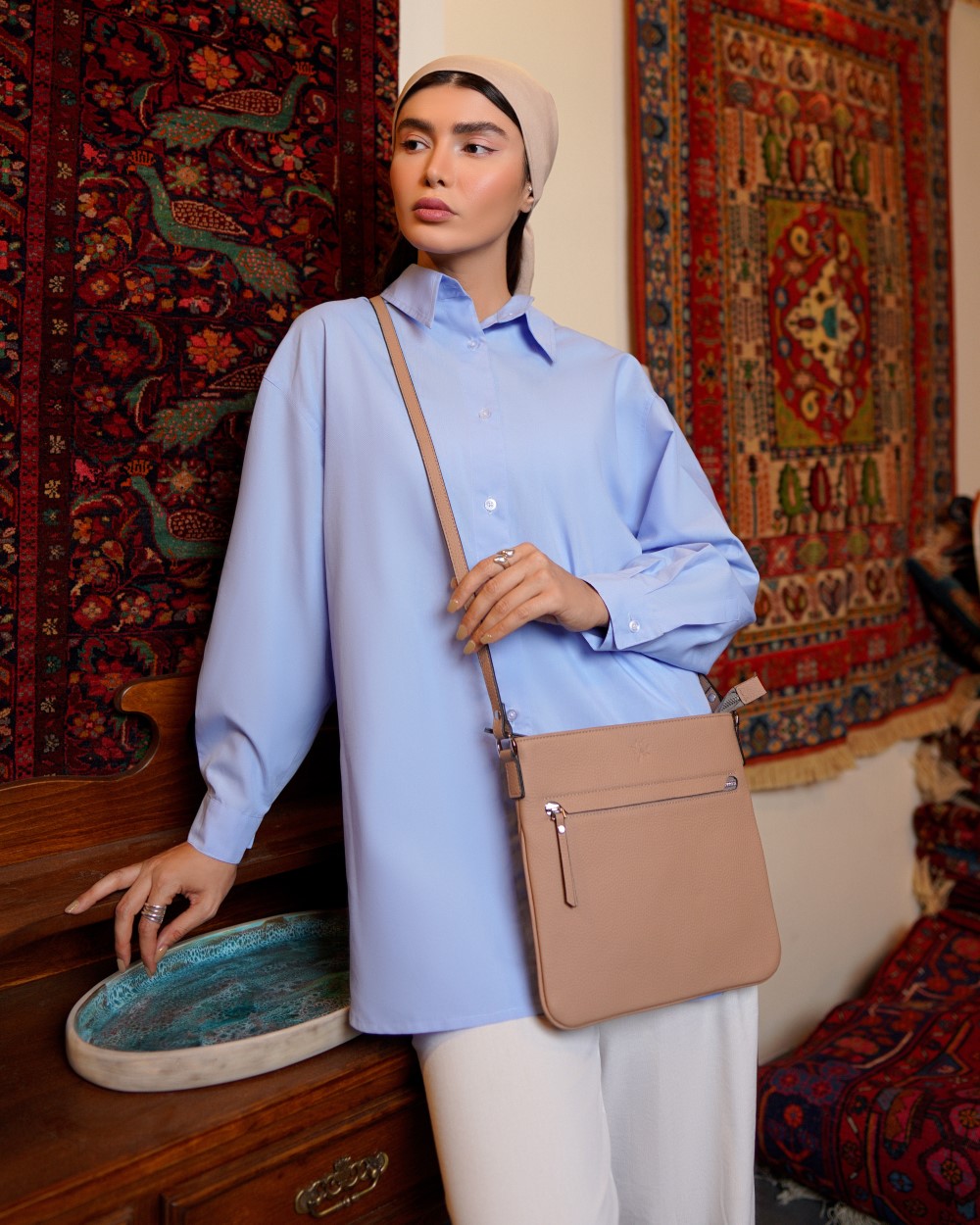کیف دوشی مسنجر نوین چرم