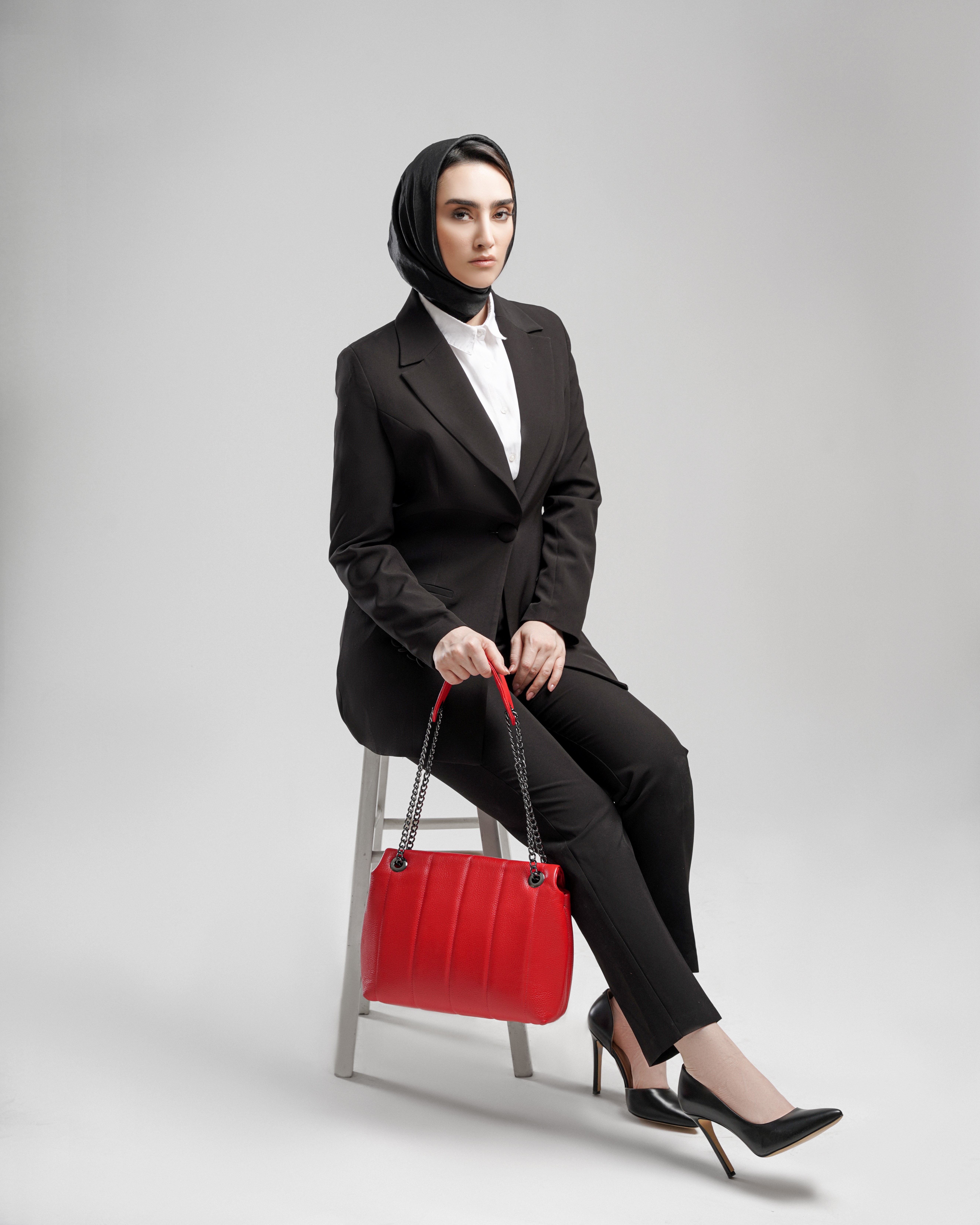 ست اکسسوری کیف و کفش زنانه نوین چرم